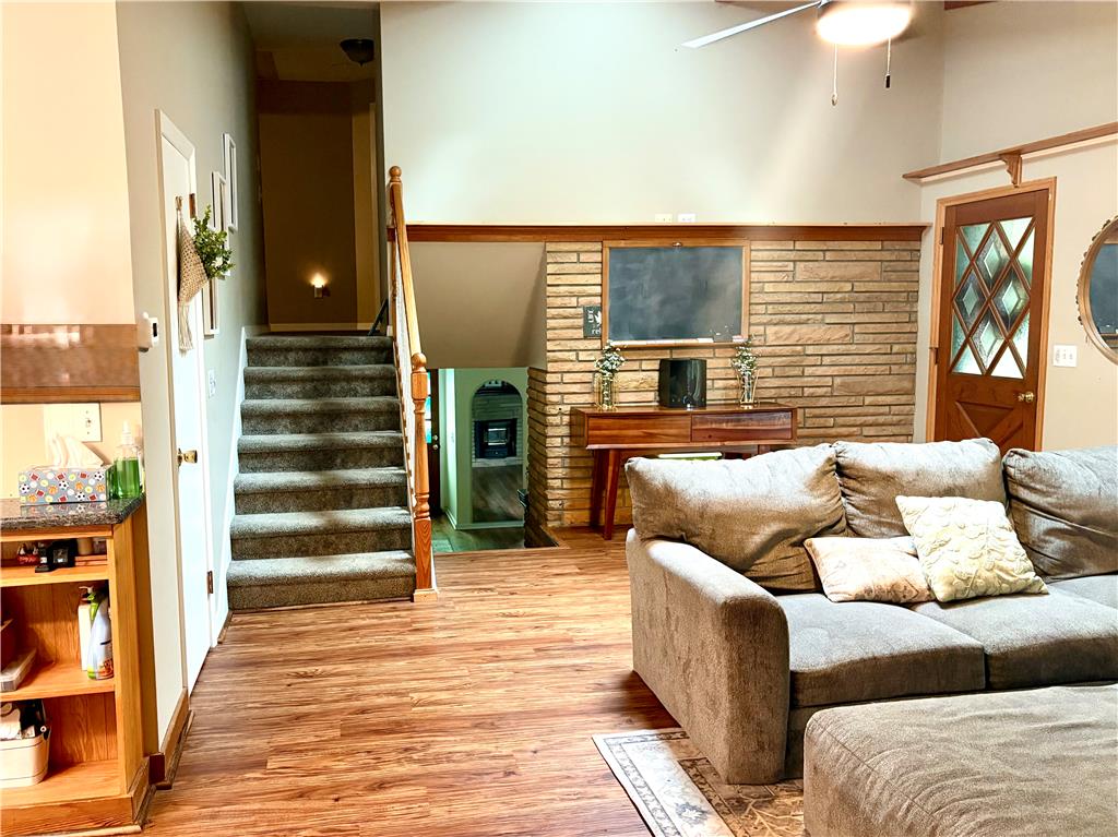 3360 Woodlea Road Orefield, PA 18069 - Photo 4 of 28 a living room with furniture and a floor to ceiling window