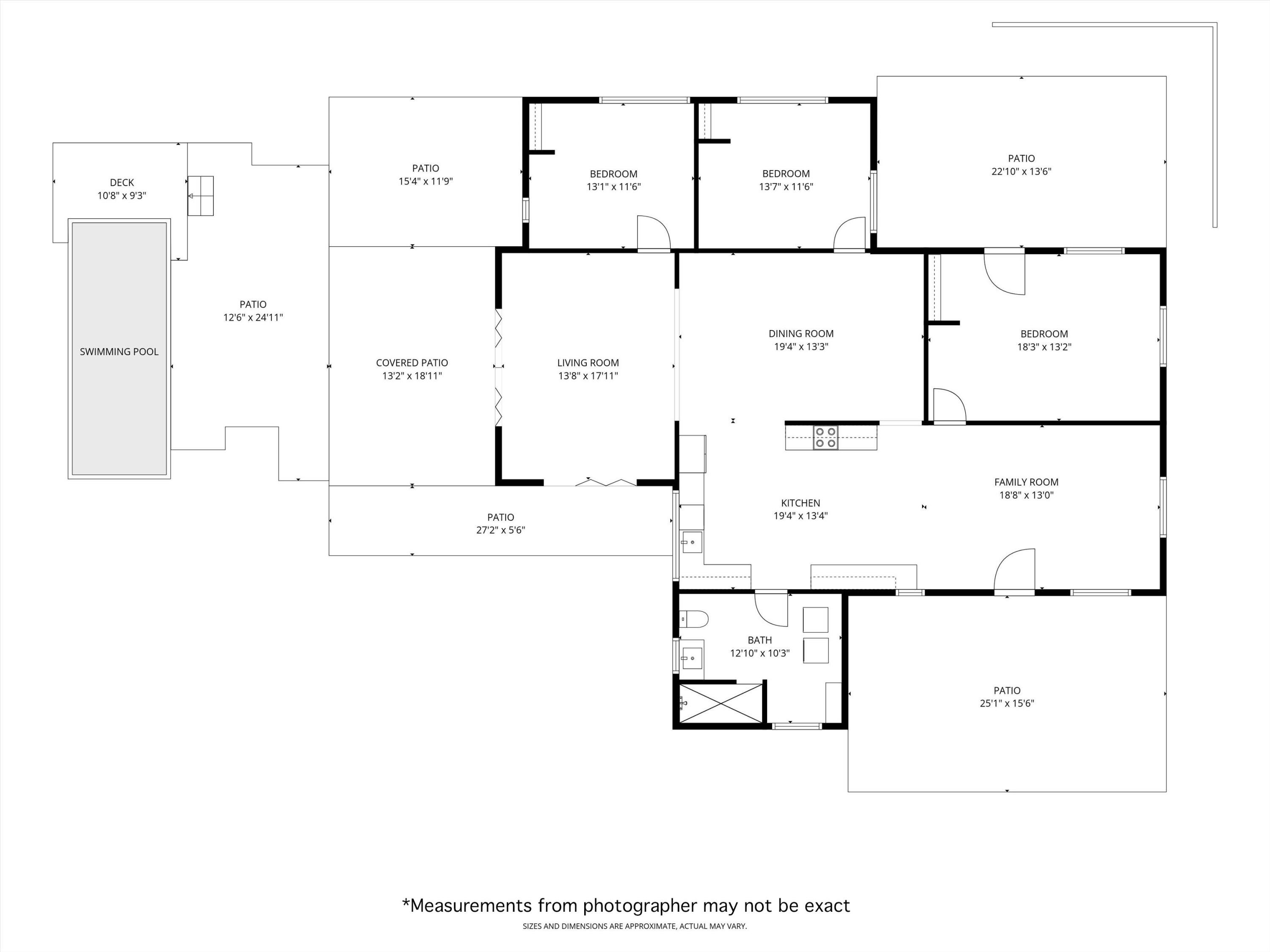 4610 Sunkist Road Joshua Tree, CA 92252 - Photo 55 of 55 a picture of floor plan