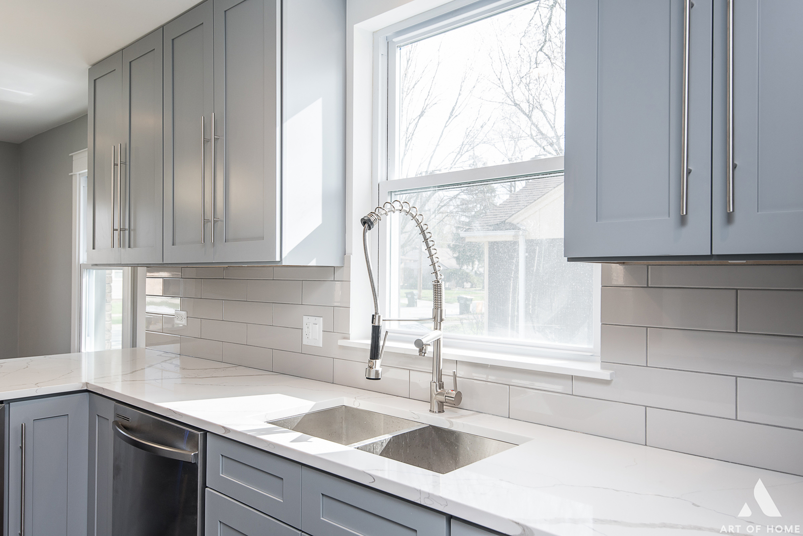 1447 Linden Road Homewood, IL 60430 - Photo 5 of 18 a kitchen with a sink cabinets and window
