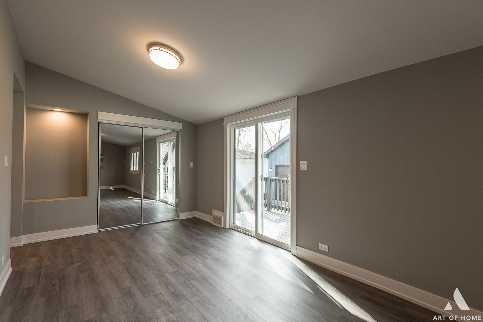 1447 Linden Road Homewood, IL 60430 - Photo 10 of 18 wooden floor in an empty room with a window