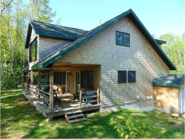 435 Carrabassett Road New Portland, ME 04961 - Photo 11 of 26 Exterior Back.
