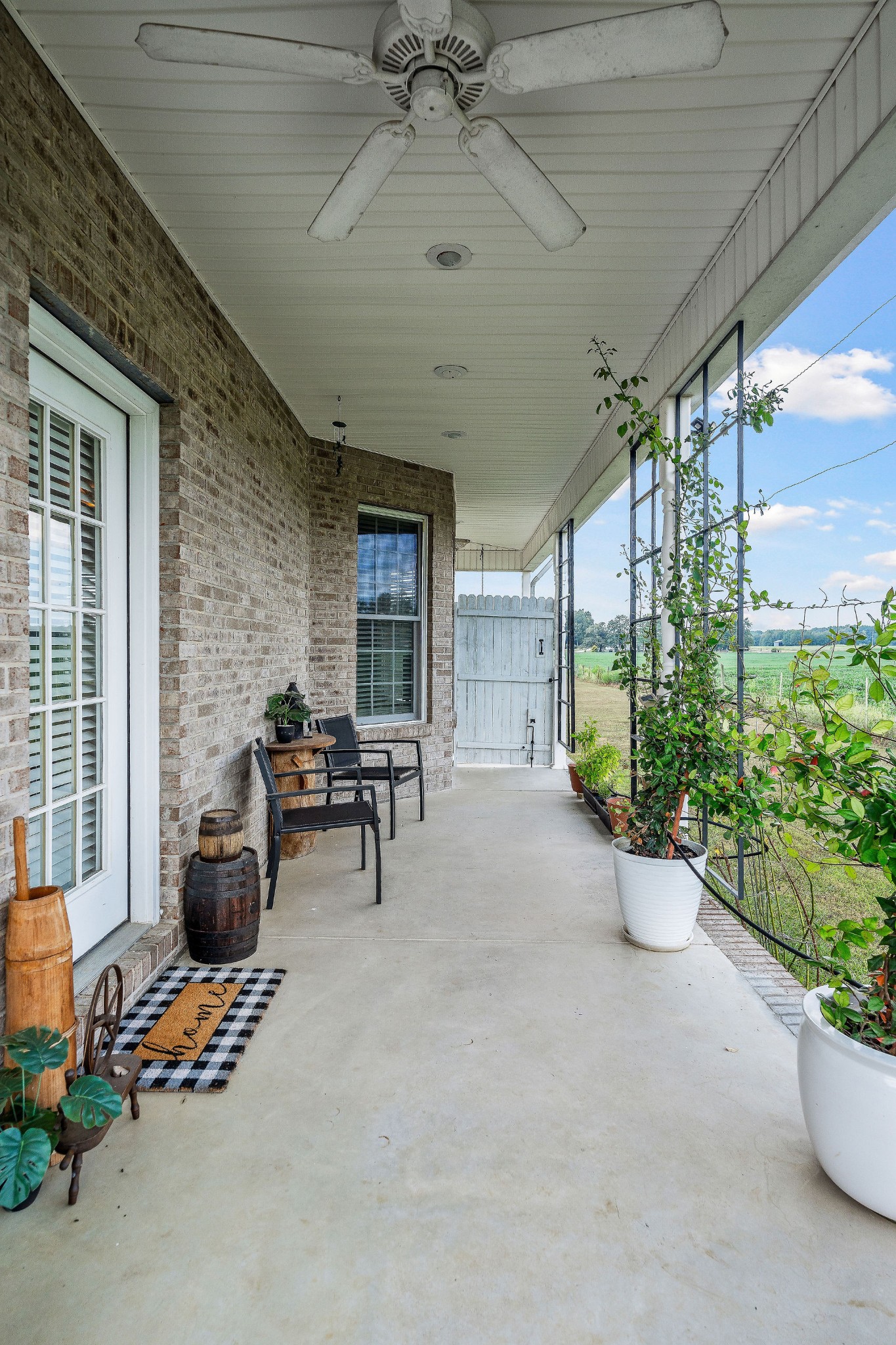 1151 Ball Park Road Morrison, TN 37357 - Photo 55 of 57 a view of a patio with potted plants