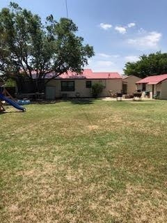 Large back yard