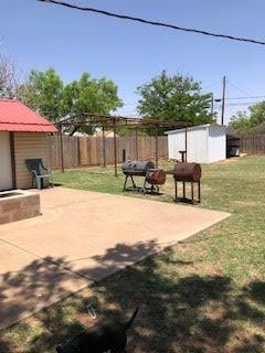 810 West 7th Street Post, TX 79356 - Photo 9 of 22 Backyard
