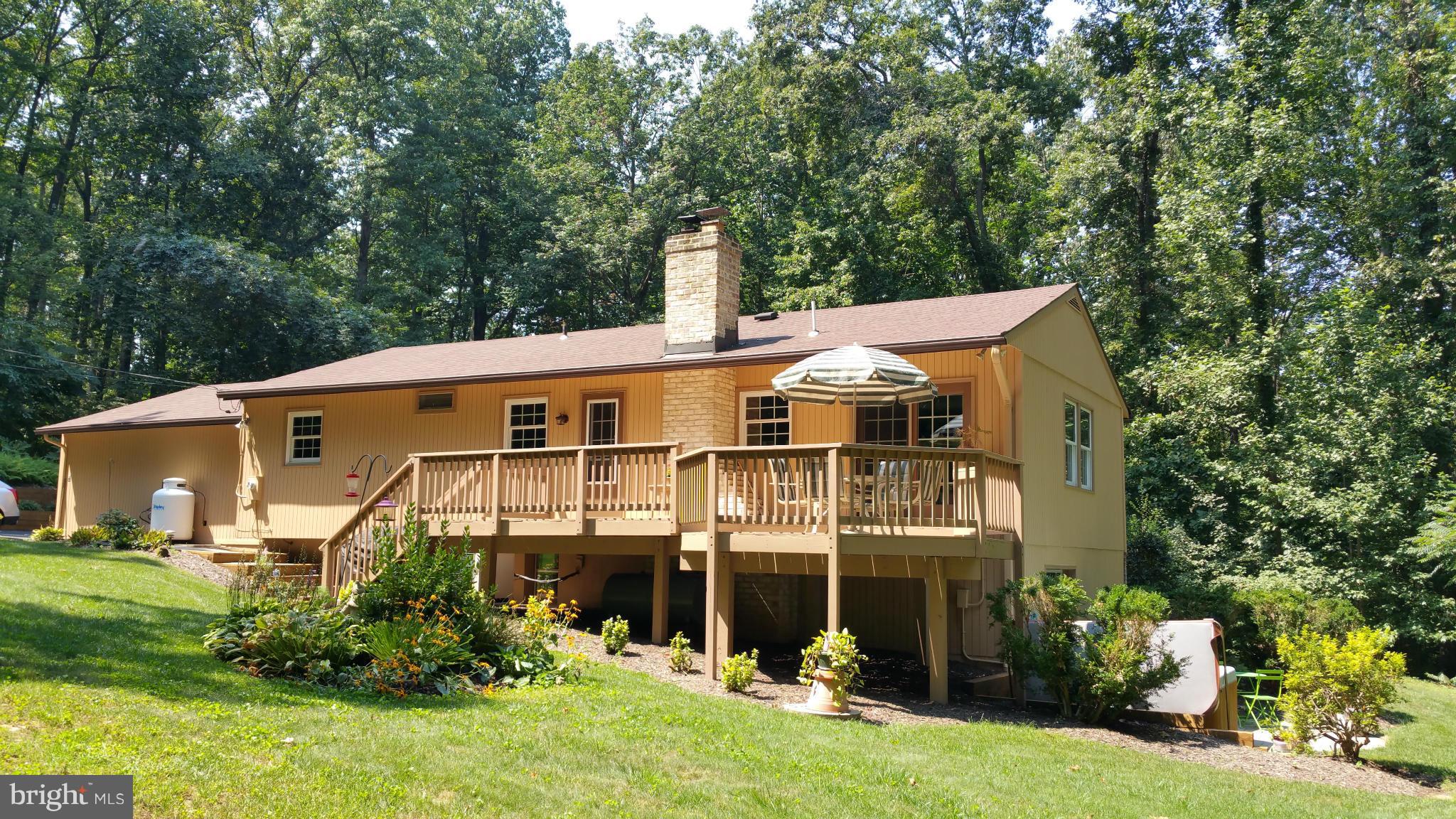 1141 Pinch Valley Road Westminster, MD 21158 - Photo 21 of 24 Exterior Rear with View of Deck
