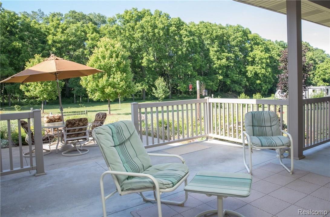 5152 Hidden Ridge Road Metamora, MI 48455 - Photo 37 of 74 Rear Porch