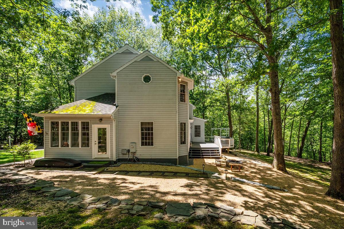 1900 Hidden Ridge Path Crownsville, MD 21032 - Photo 41 of 48 Newly Landscaped with a Rock Wall