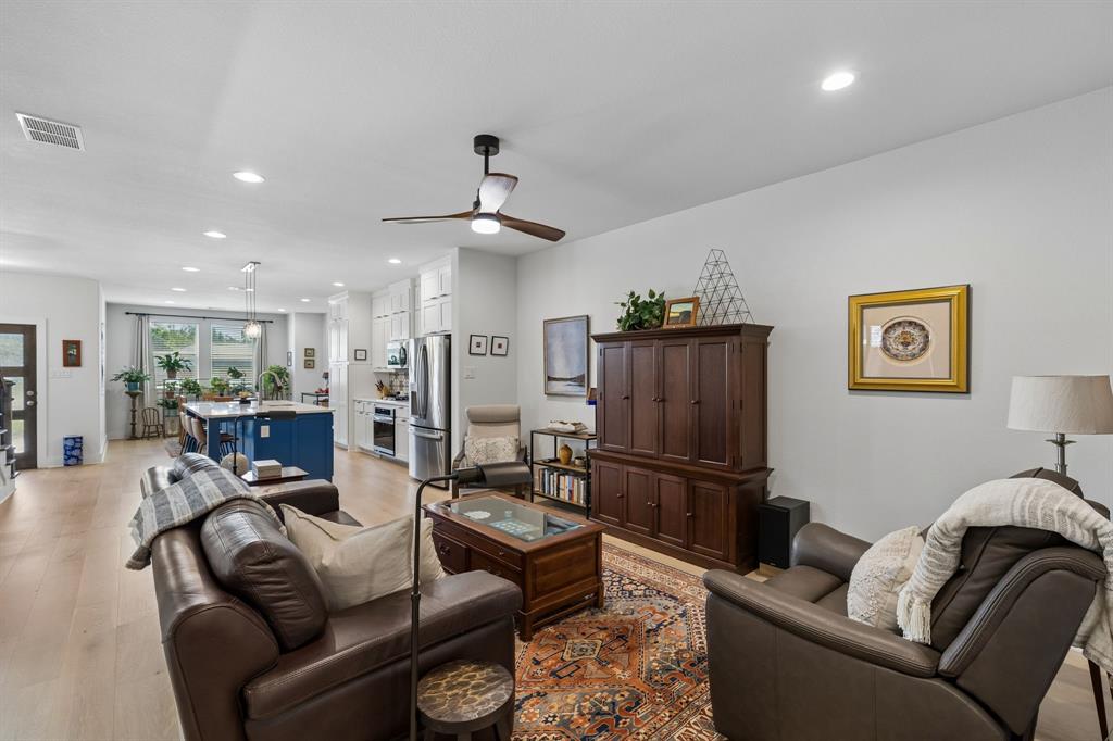 6527 Bowman Roberts Road Fort Worth, TX 76179 - Photo 12 of 27 Light-Filled First-Level Living Room