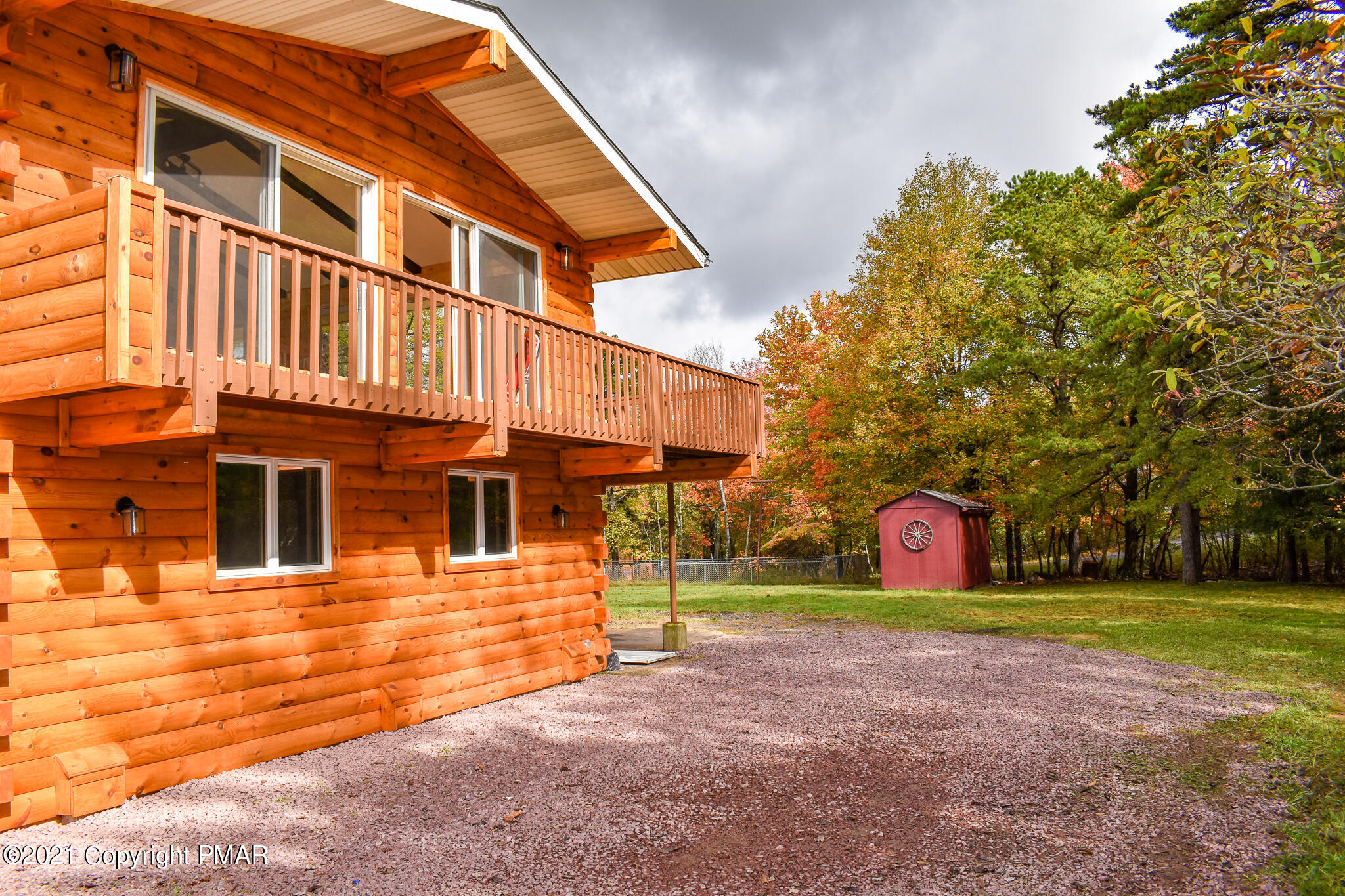 207 Sage Road Long Pond, PA 18334 - Photo 3 of 28 a view of a house with a backyard