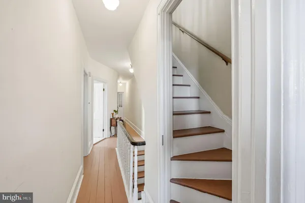 a living room with a rug