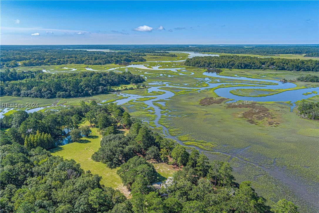 92 Dean Hall Road Seabrook, SC 29940 - Photo 20 of 99 Some of the interior fields and ponds on the South portion of the property