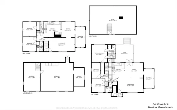 $1,495,000 | 54-56 Noble Street, Newton, MA 02465