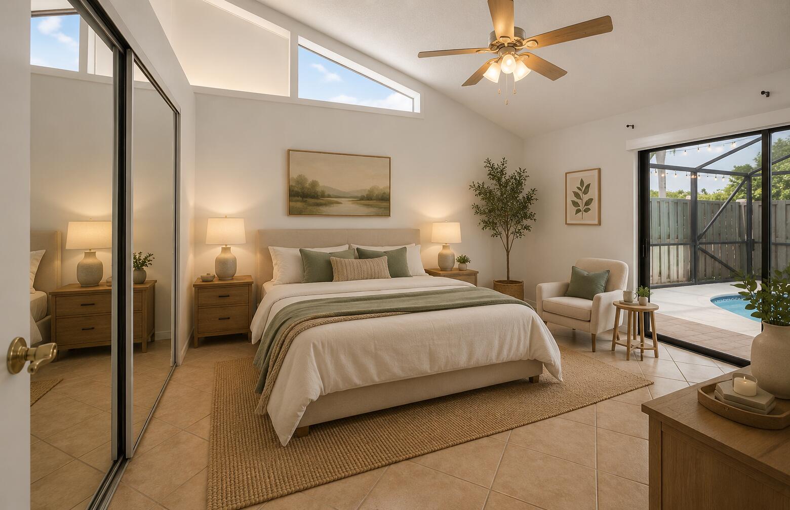 9879 Boca Gardens Trail, Unit A Boca Raton, FL 33496 - Photo 16 of 34 Guest Bedroom 3