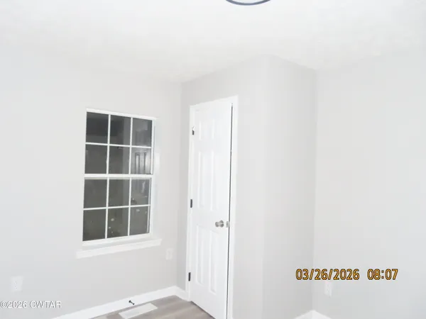 a view of front door