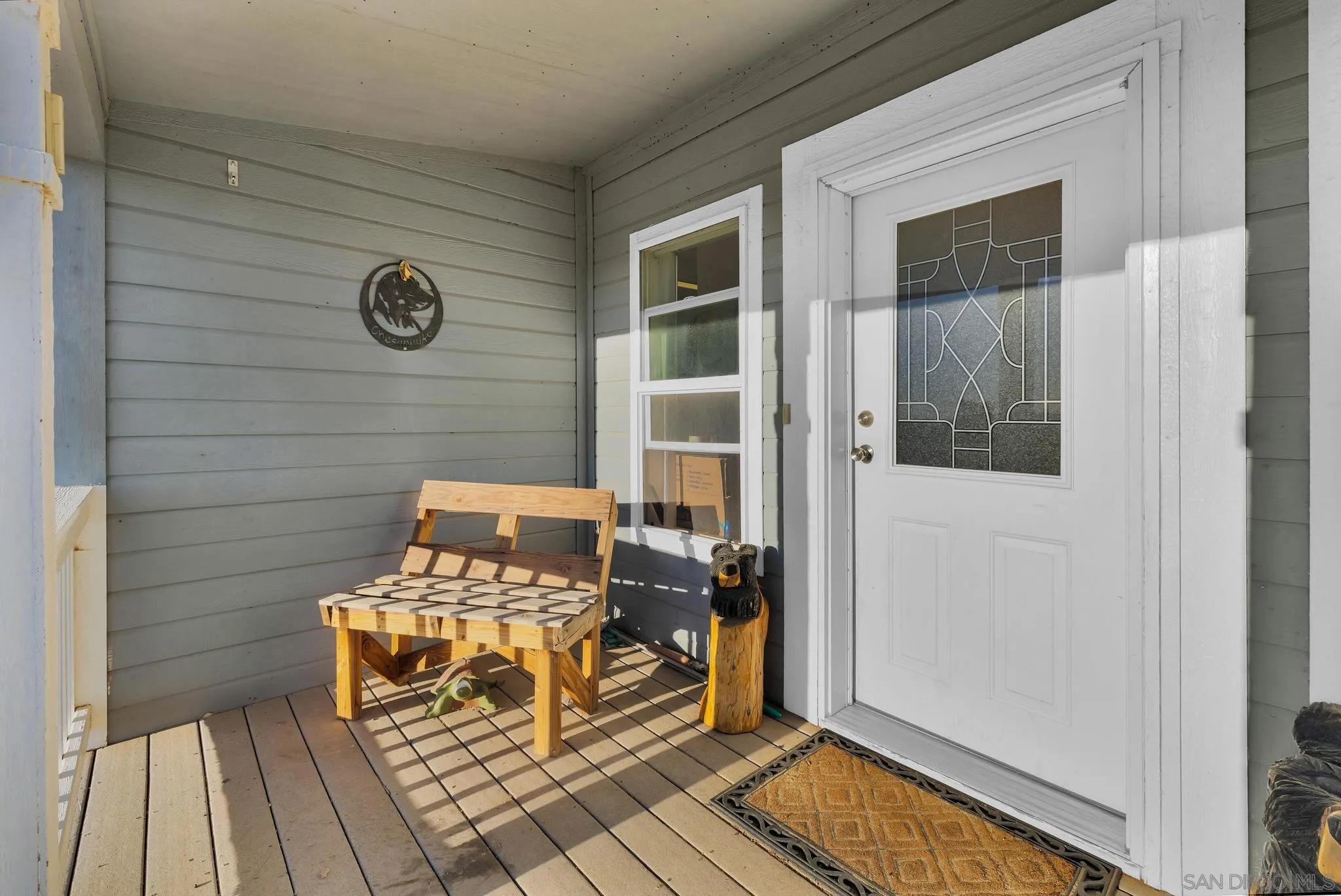3240 Chimney Rock Road Ranchita, CA 92066 - Photo 25 of 34 a view of a wooden chairs on the deck