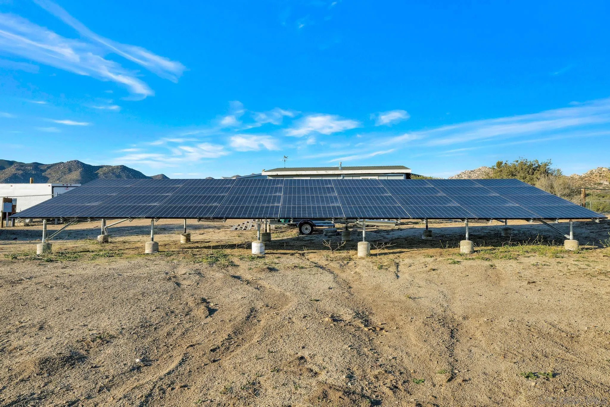 3240 Chimney Rock Road Ranchita, CA 92066 - Photo 26 of 34 a view of a yard with a house