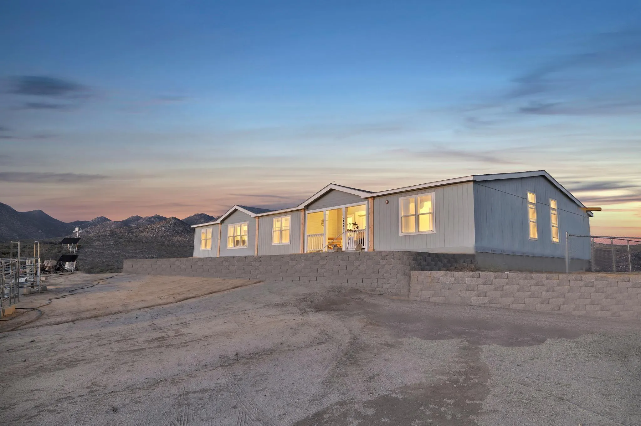 3240 Chimney Rock Road Ranchita, CA 92066 - Photo 29 of 34 a view of an house with a yard