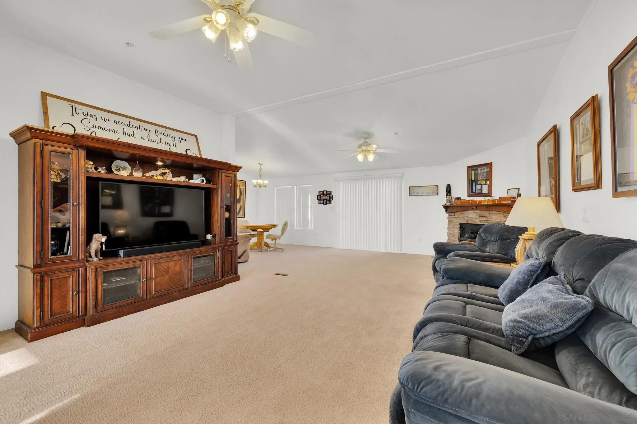 3240 Chimney Rock Road Ranchita, CA 92066 - Photo 10 of 34 a living room with furniture and a flat screen tv