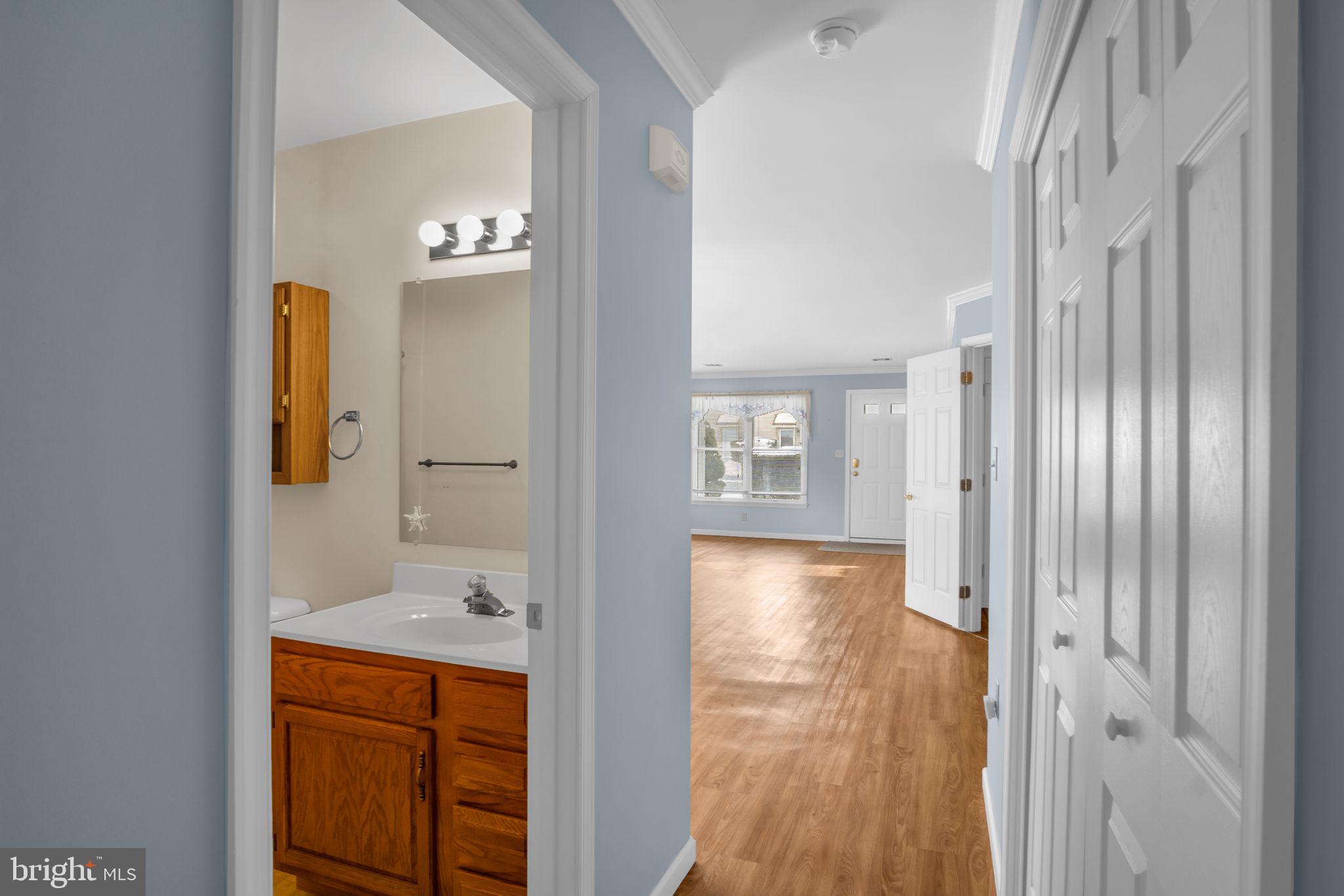 433 Mill Race Road Carlisle, PA 17013 - Photo 13 of 27 a view of bathroom with a sink mirror and shower
