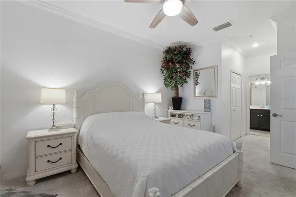 a bathroom with a double vanity sink and mirror