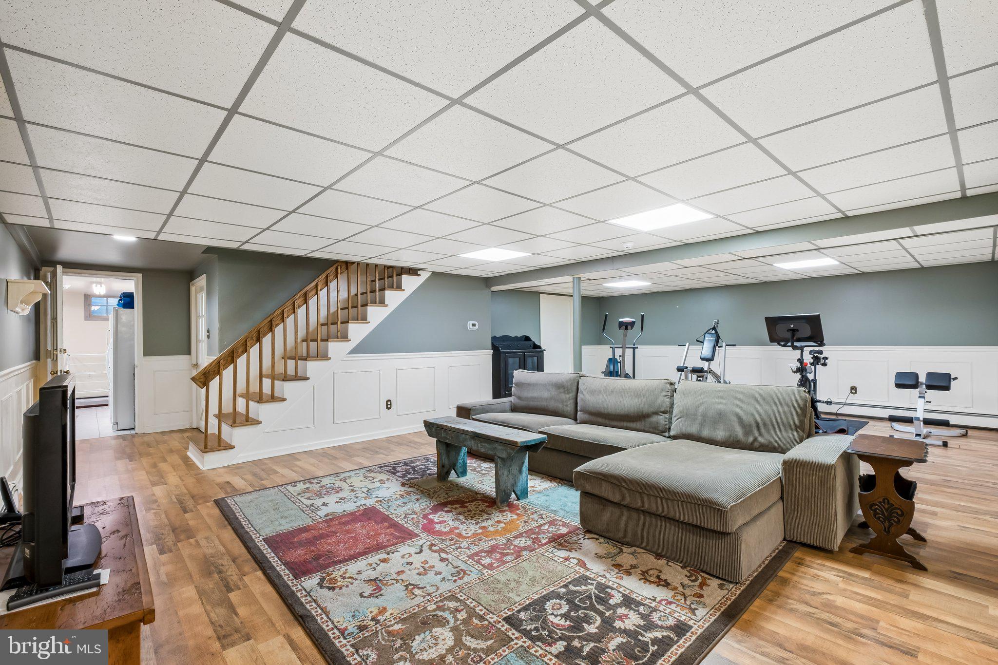 713 Alene Road Ambler, PA 19002 - Photo 30 of 40 a living room with furniture and wooden floor