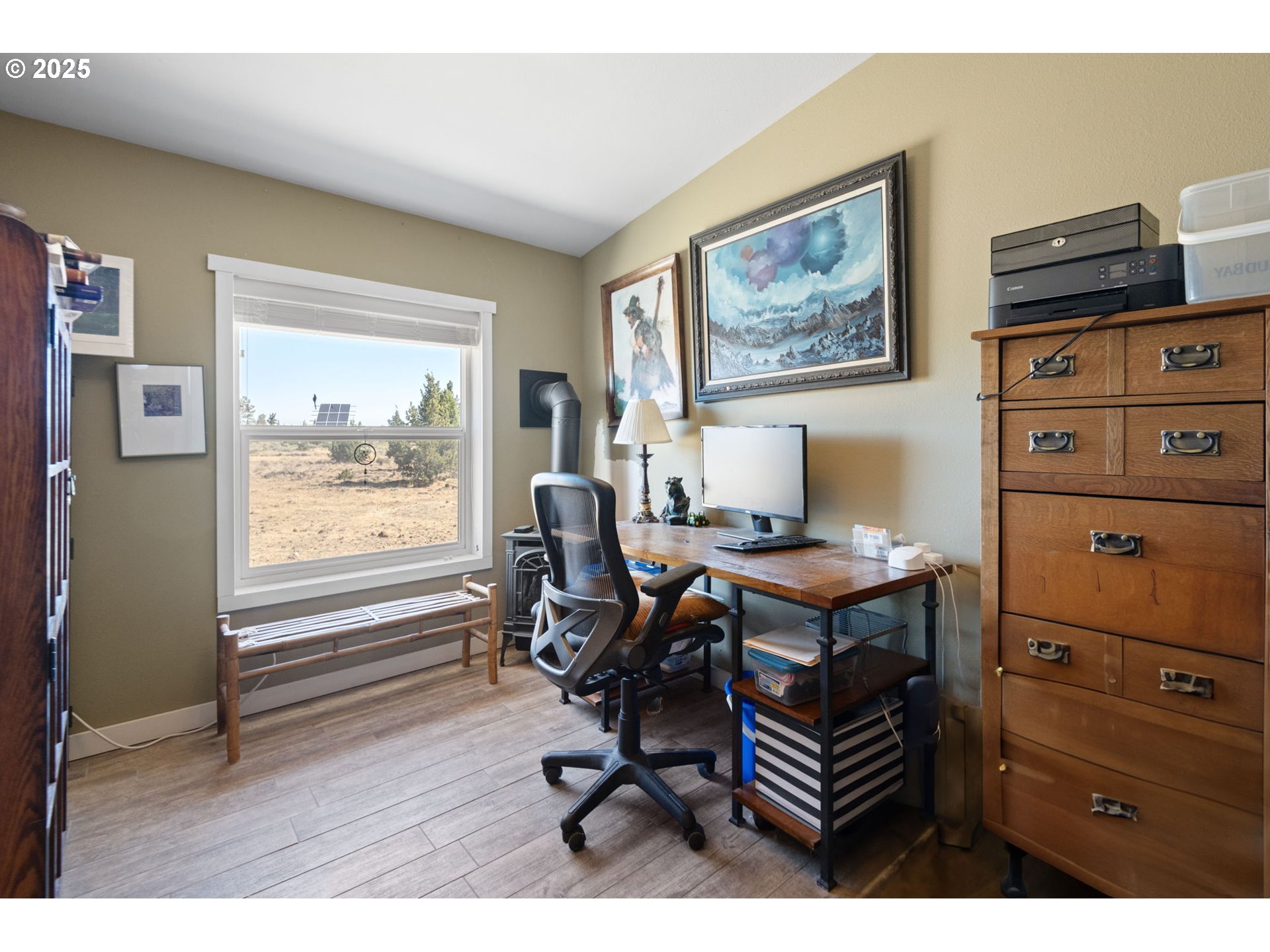 12510 Southwest Geneva Road Culver, OR 97734 - Photo 15 of 47 a workspace with furniture and window