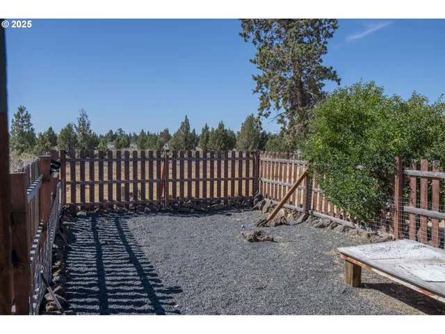 a view of an outdoor space with mountain view