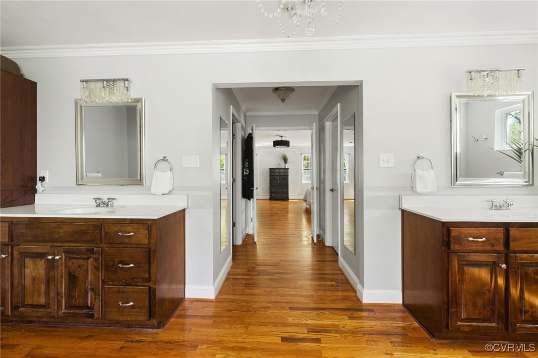 439 Wood Acres Road Manakin-Sabot, VA 23103 - Photo 20 of 37 Primary bathroom looking towards the bedroom