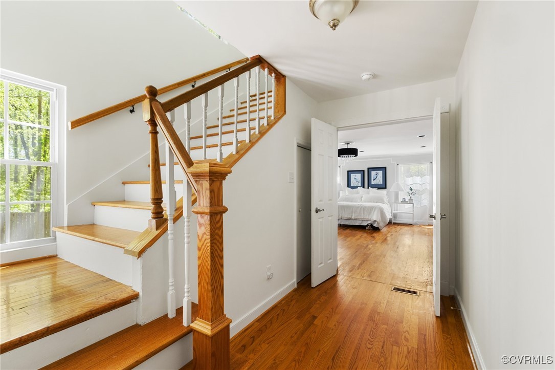 439 Wood Acres Road Manakin-Sabot, VA 23103 - Photo 23 of 37 Hallway with stairs to 2nd floor rec room