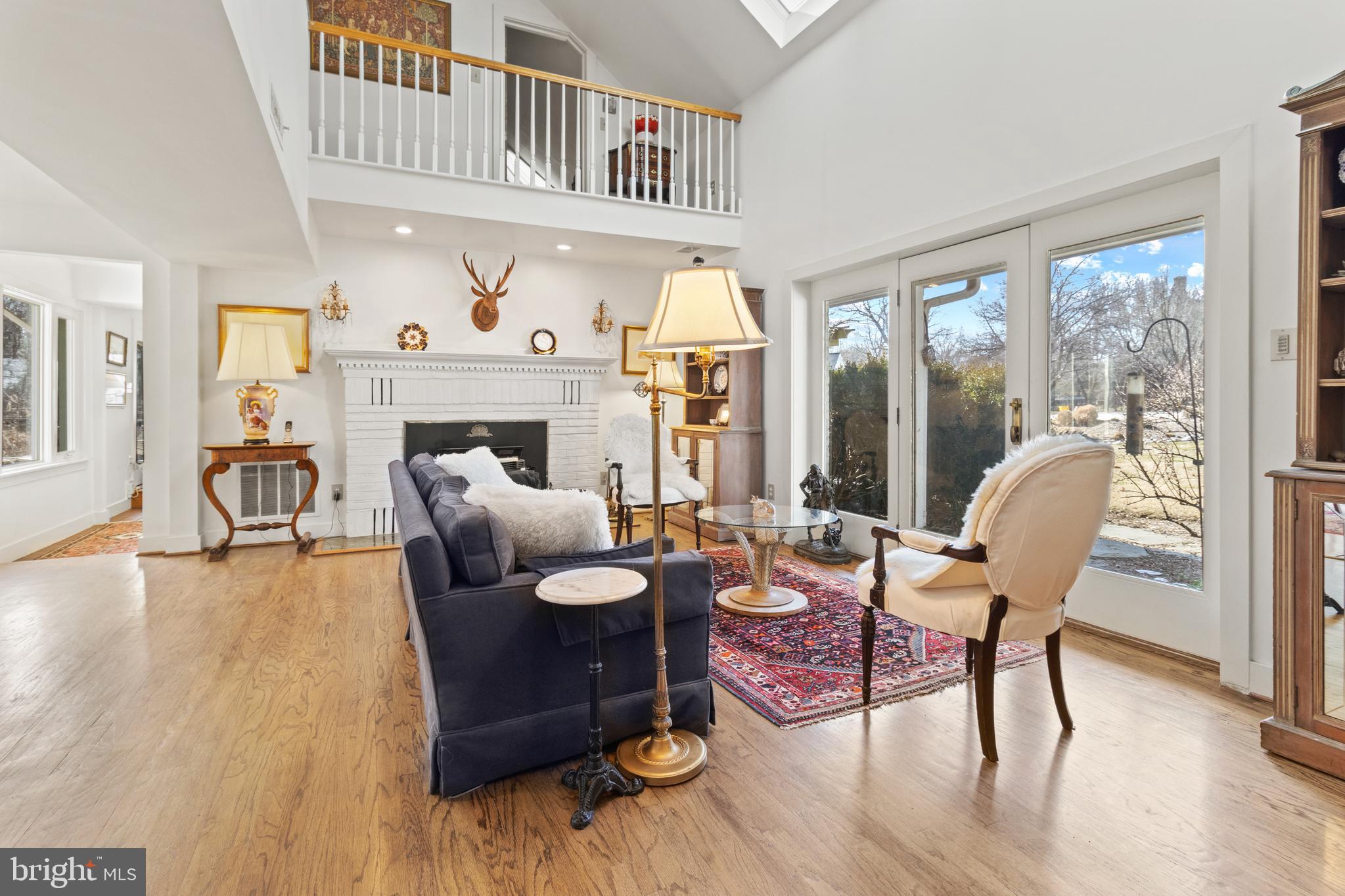 283 Rugby Cove Arnold, MD 21012 - Photo 6 of 28 Living room has cozy fireplace