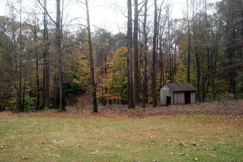 a view of a outdoor space with trees