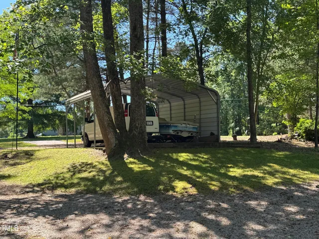 a view of outdoor space with trees