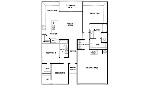 a picture of a floor plan