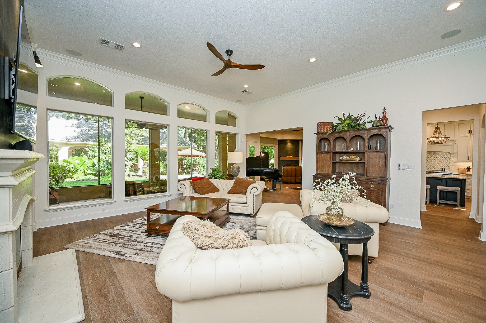 23914 Clouds Rest Magnolia, TX 77355 - Photo 12 of 50 a living room with furniture and a large window