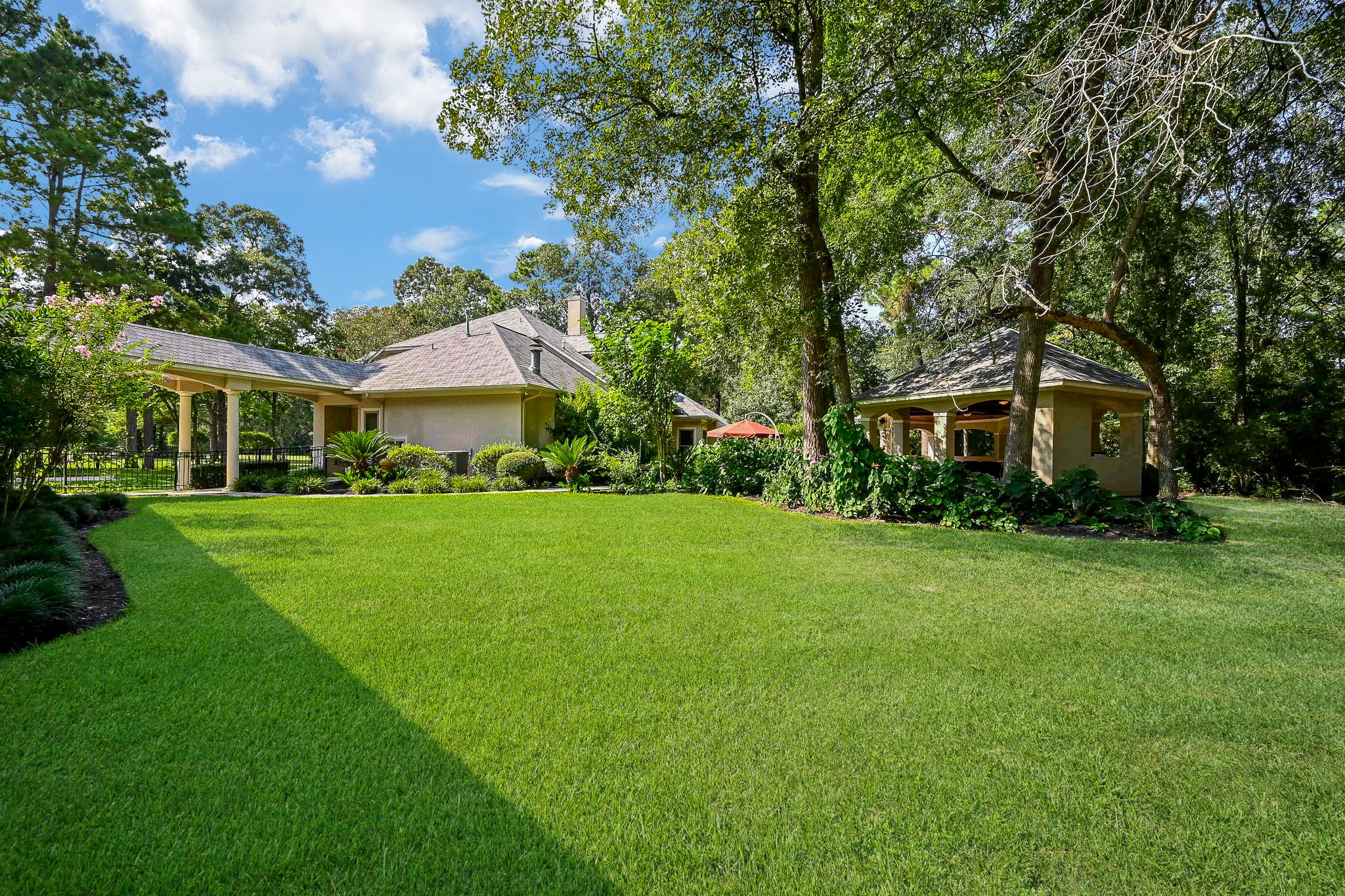 23914 Clouds Rest Magnolia, TX 77355 - Photo 2 of 50 a front view of a house with a yard
