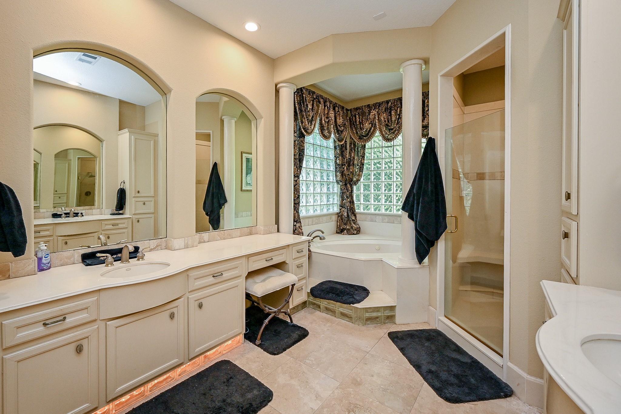 23914 Clouds Rest Magnolia, TX 77355 - Photo 27 of 50 a bathroom with a sink a toilet and a mirror