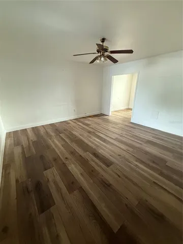 wooden floor in an empty room