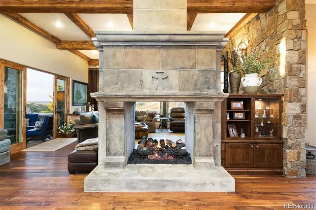 a view of a entryway front of a house