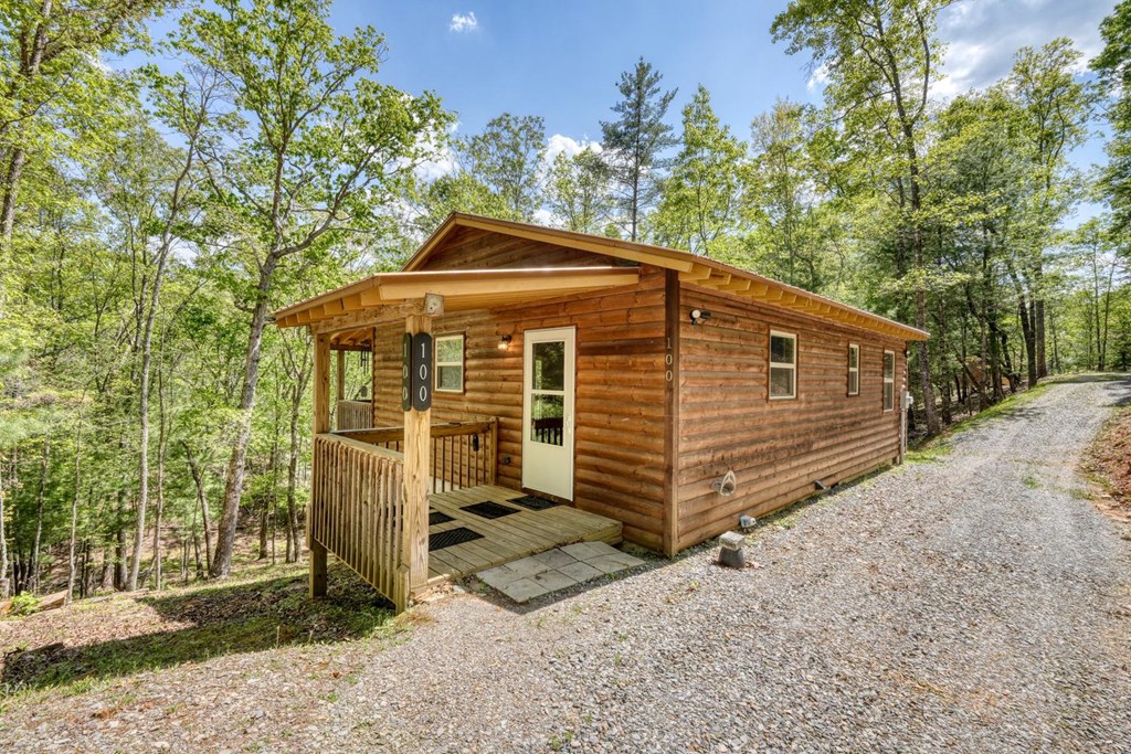 100 Fern Cv Lane Murphy, NC 28906 - Photo 5 of 28 a front view of a house with a yard