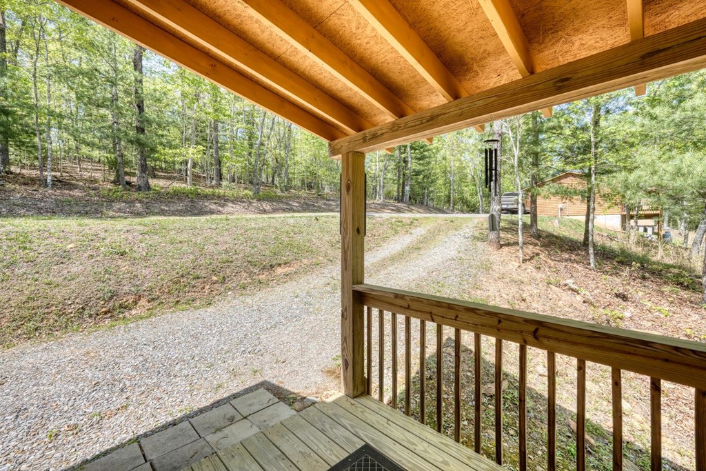 100 Fern Cv Lane Murphy, NC 28906 - Photo 6 of 28 a view of porch with wooden floor