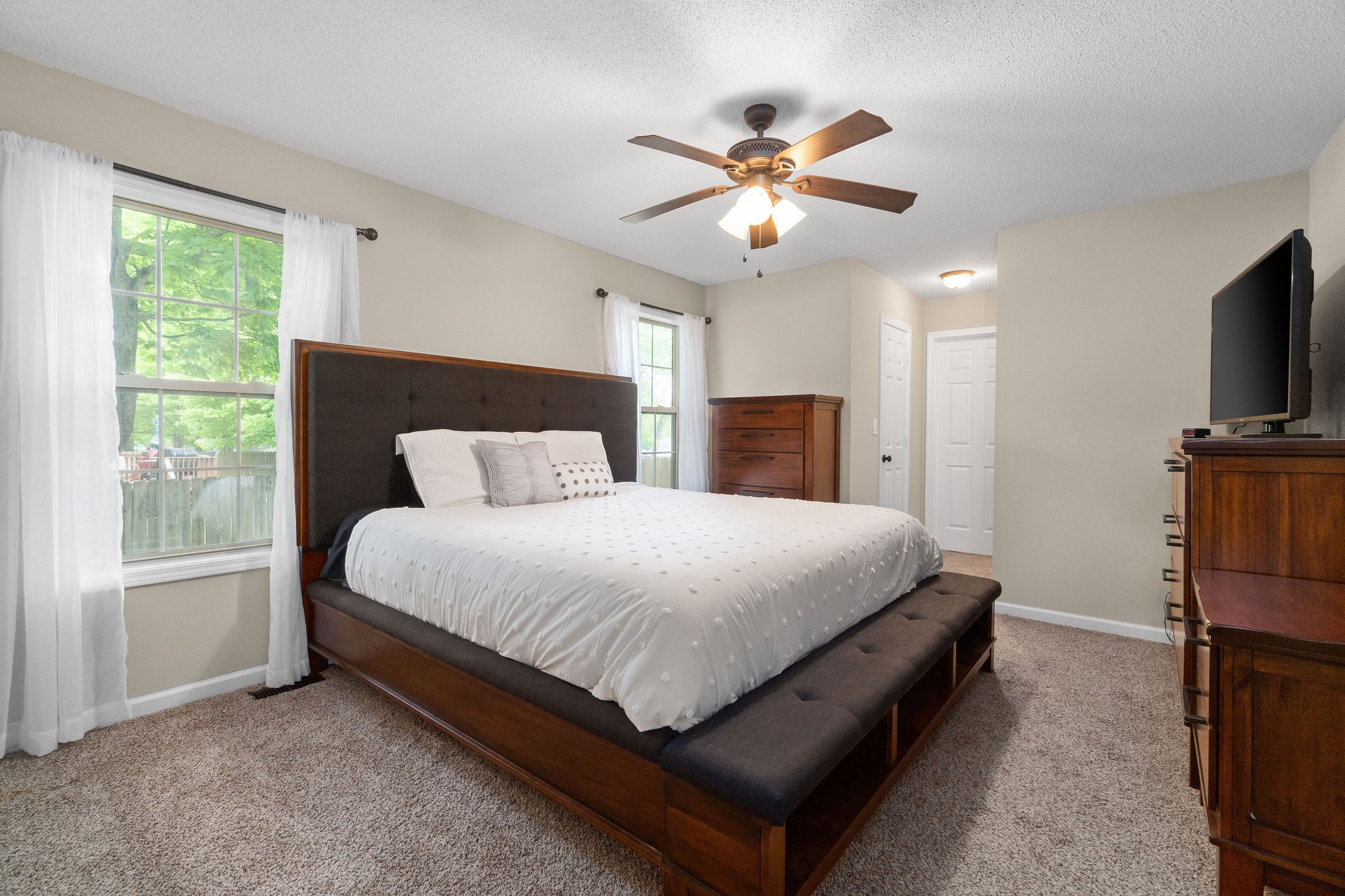 1626 Windriver Road Clarksville, TN 37042 - Photo 17 of 31 a bed room with a bed and a tv