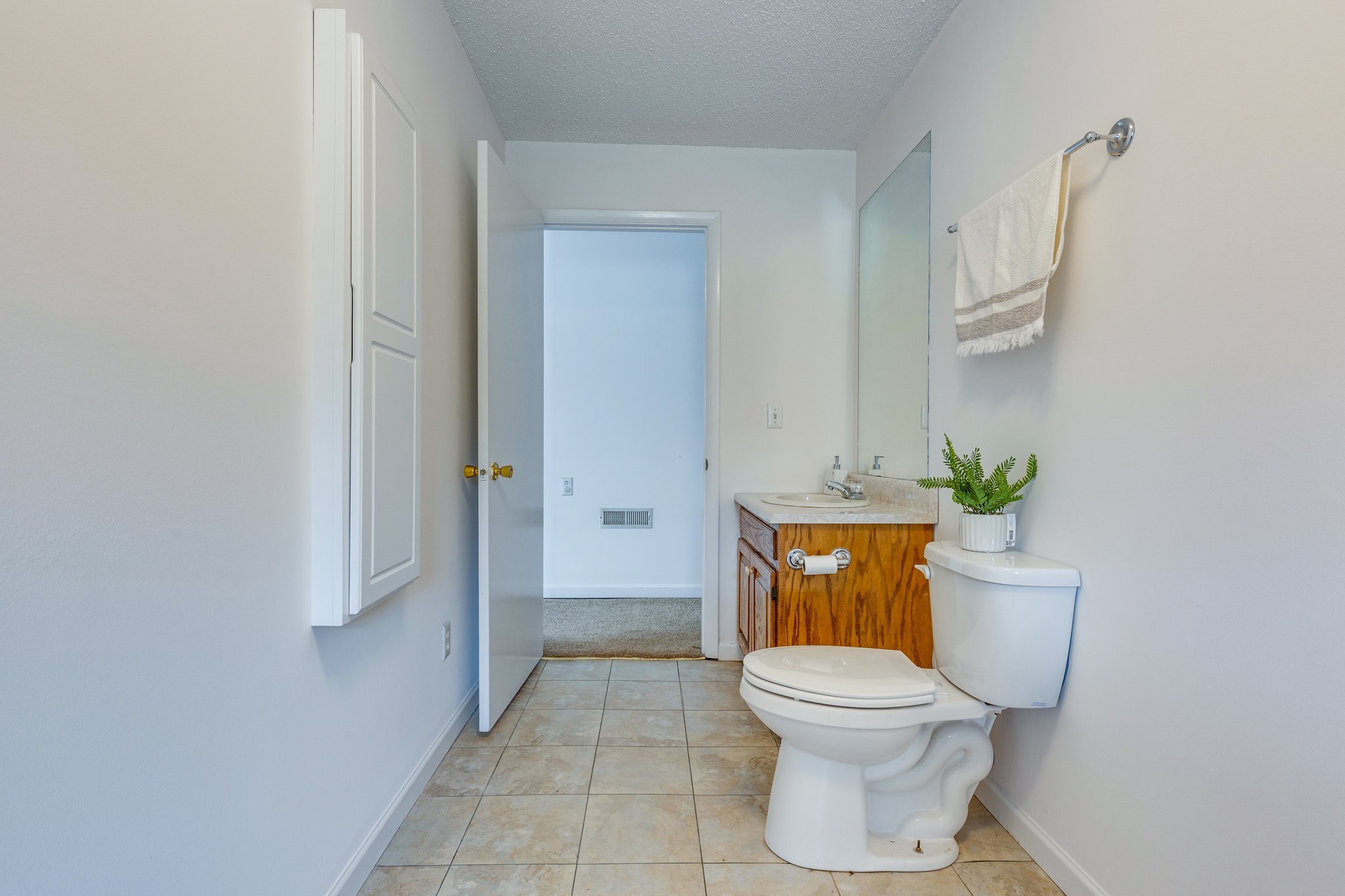 1087 Charley Davis Road Goodspring, TN 38460 - Photo 13 of 80 a bathroom with a toilet a sink and mirror