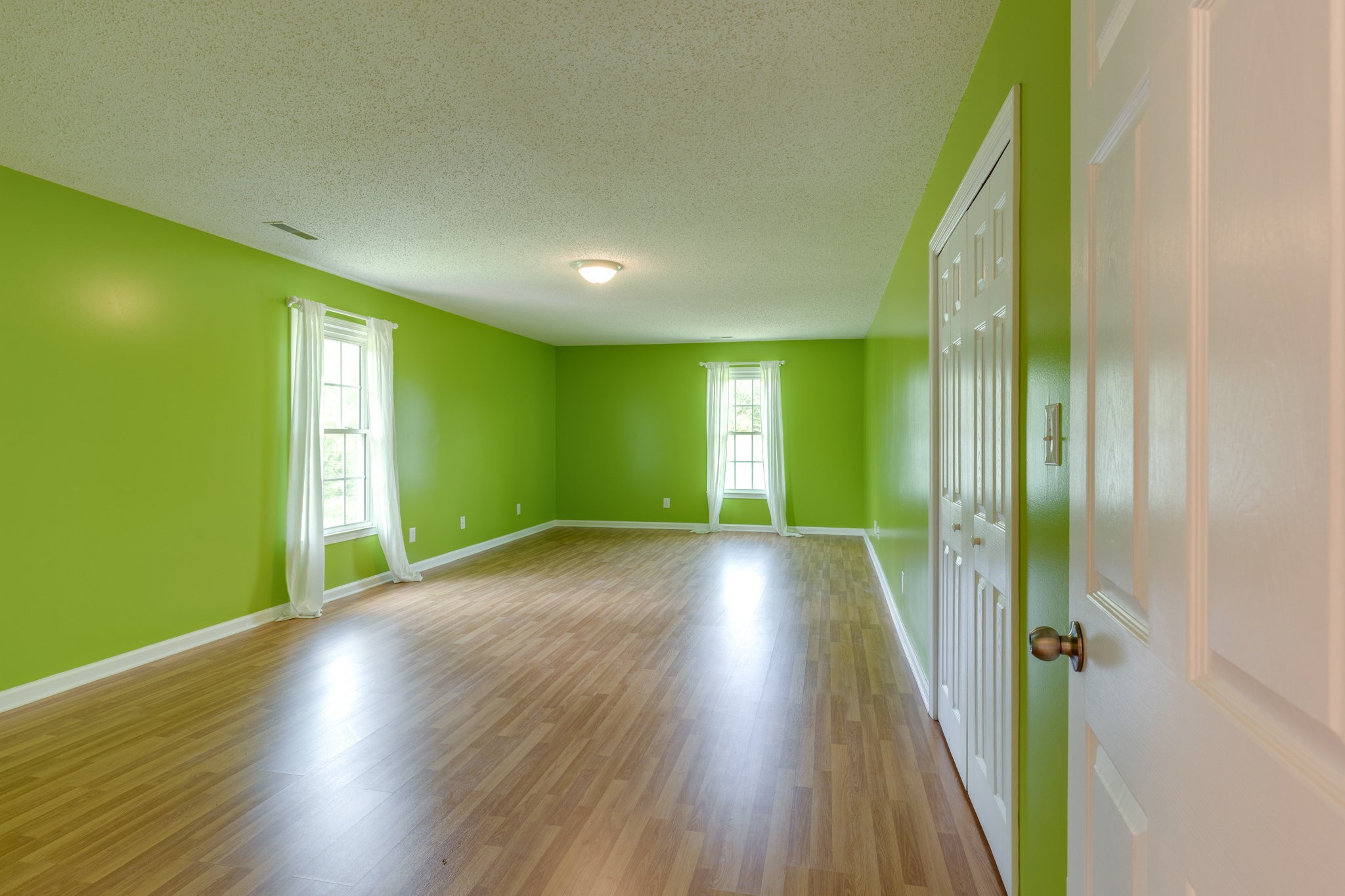 1087 Charley Davis Road Goodspring, TN 38460 - Photo 31 of 80 a view of room with window and wooden floor
