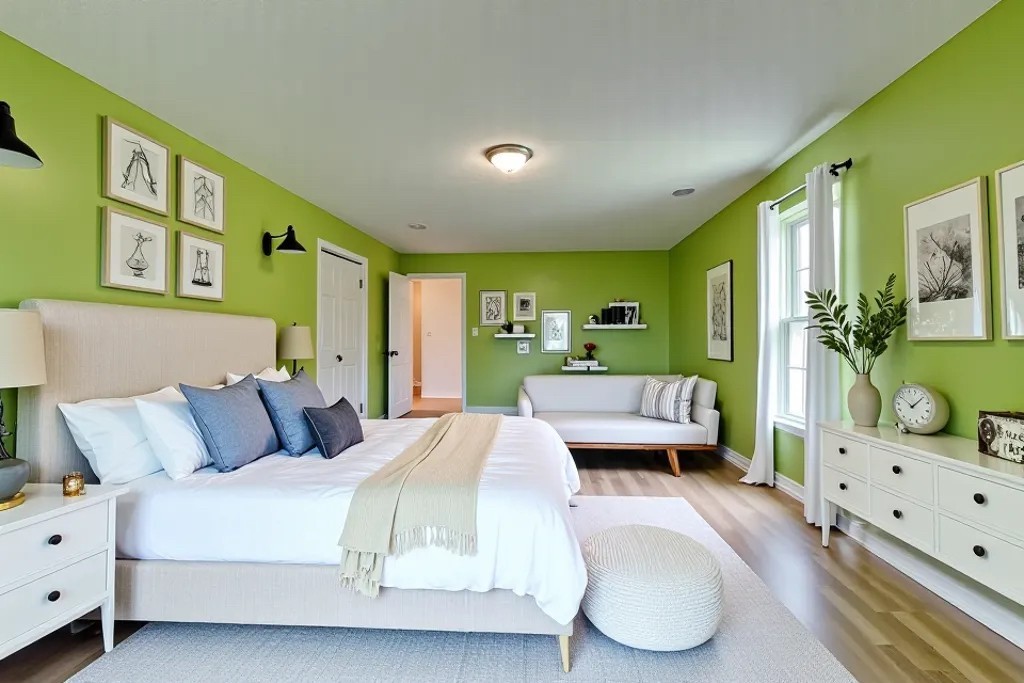 1087 Charley Davis Road Goodspring, TN 38460 - Photo 33 of 80 a bedroom with a bed and a dresser