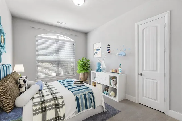 a view of a workspace with furniture