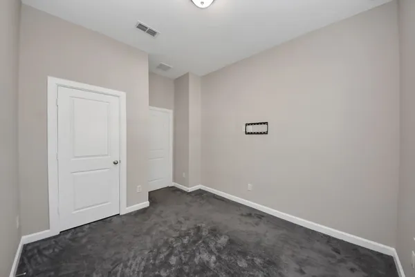 a view of a livingroom with an empty space