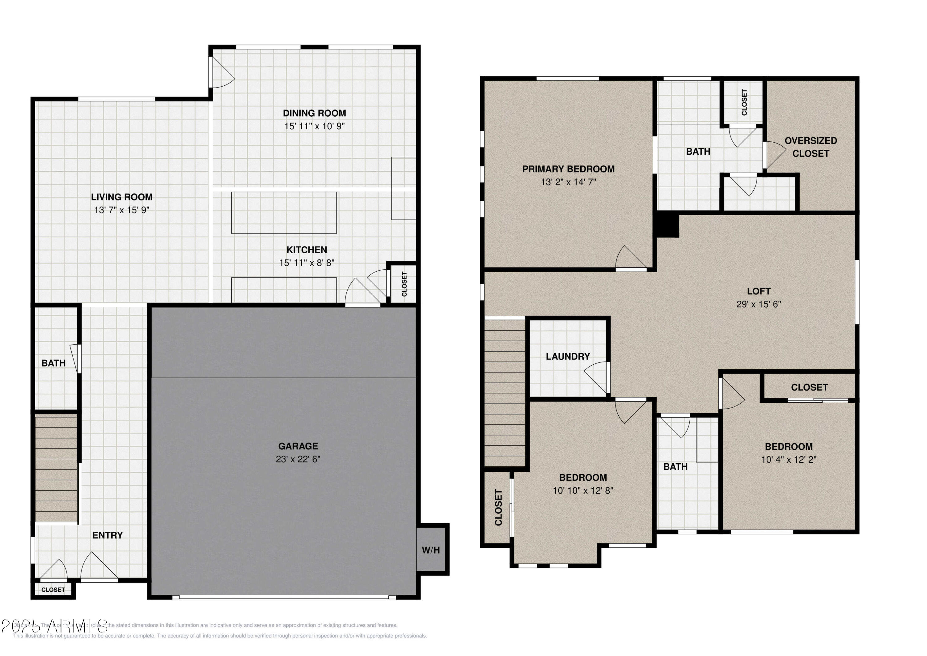 1326 North Parkcrest Mesa, AZ 85205 - Photo 17 of 18 Material-single-page-floor-plan