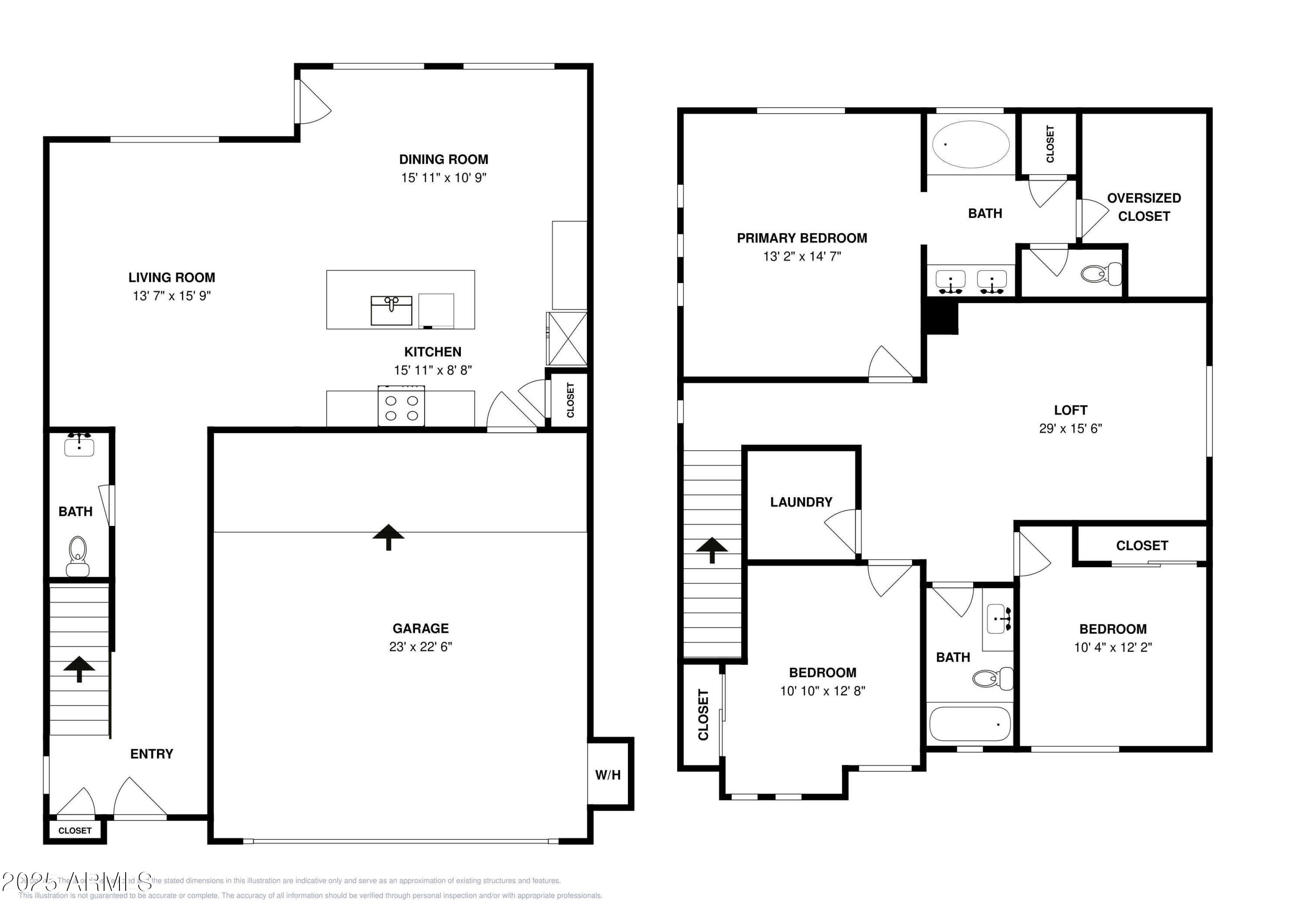 1326 North Parkcrest Mesa, AZ 85205 - Photo 18 of 18 single-page-floor-plan