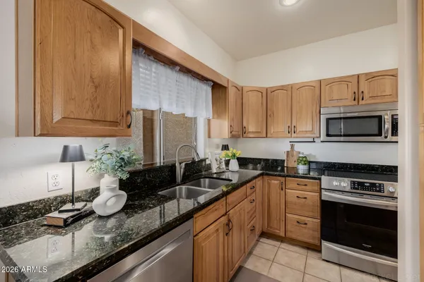 a close view of a faucet in the kitchen