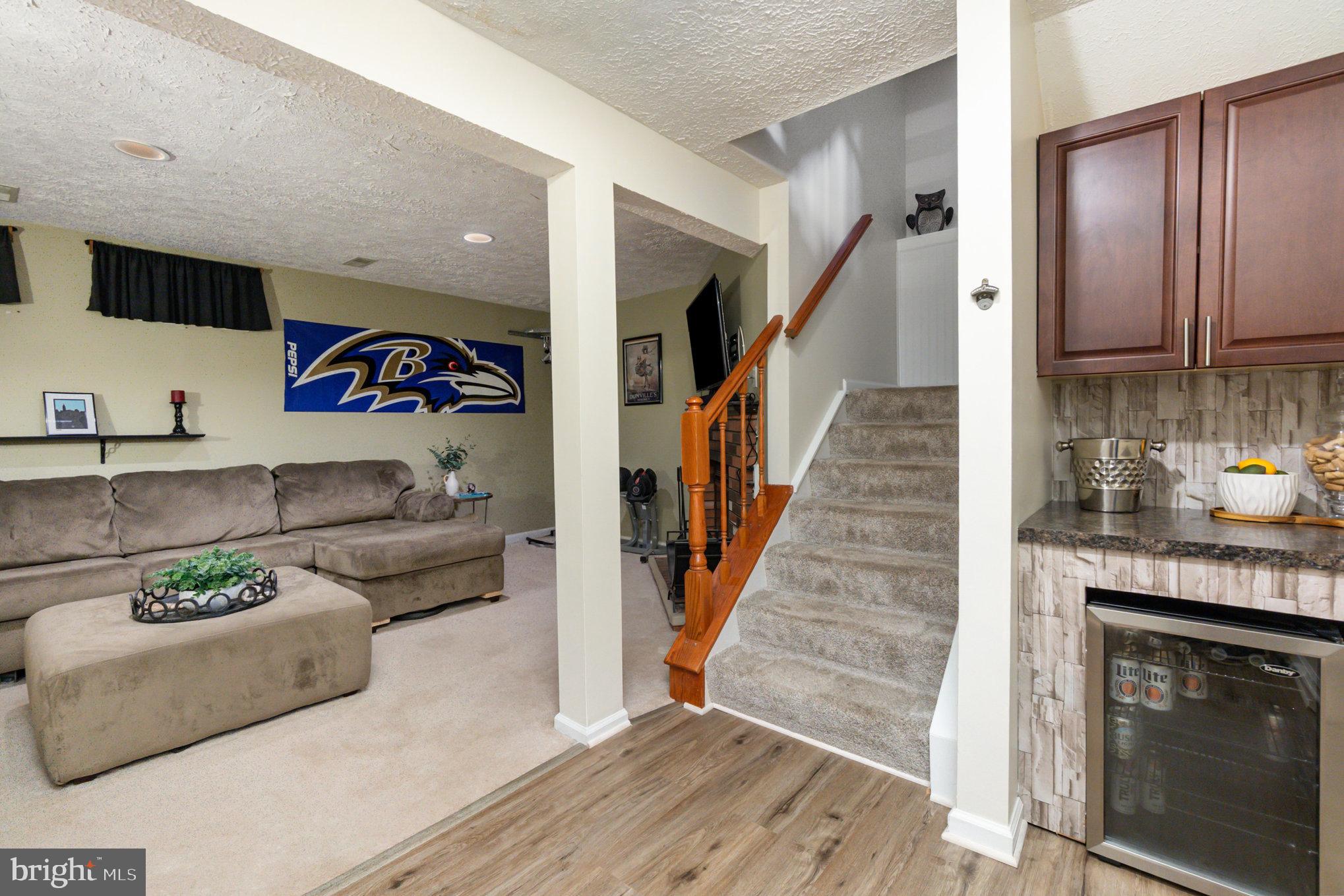 3324 Raccoon Court Abingdon, MD 21009 - Photo 27 of 39 Lower level has a tucked-away dry bar